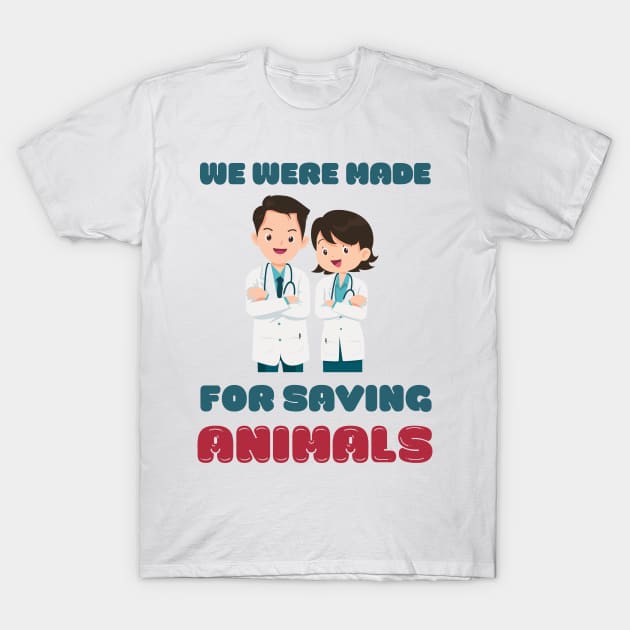 Vet, Future Veterinarian, Saving Animal T-Shirt by Salasala